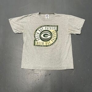 Vintage 90s Logo athletic Green Bay packers big print essential graphic tShirt